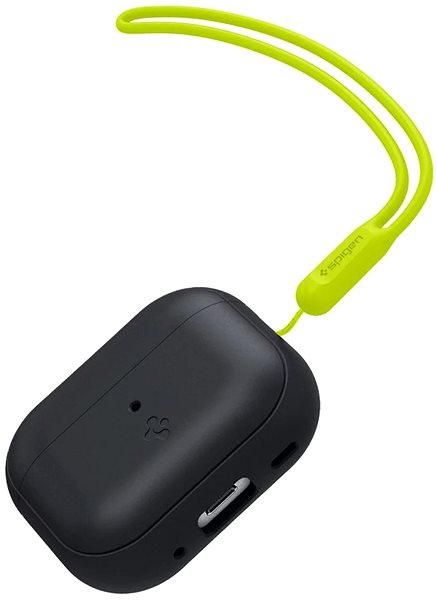 Headphone Case Spigen Case Silicone Fit Black Strap Phantom Green AirPods Pro (2nd Gen) ...