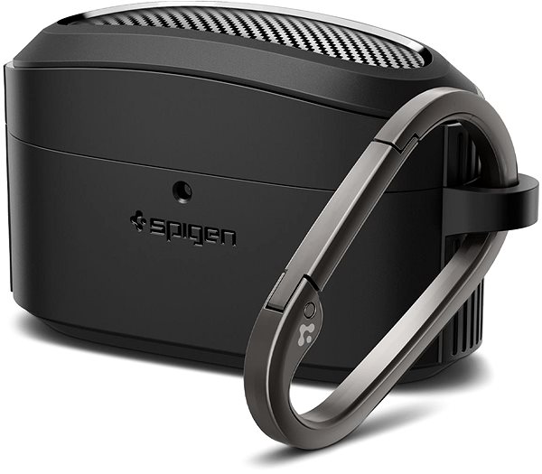 Headphone Case Spigen Rugged Armor Black Sony WF1000XM5 ...