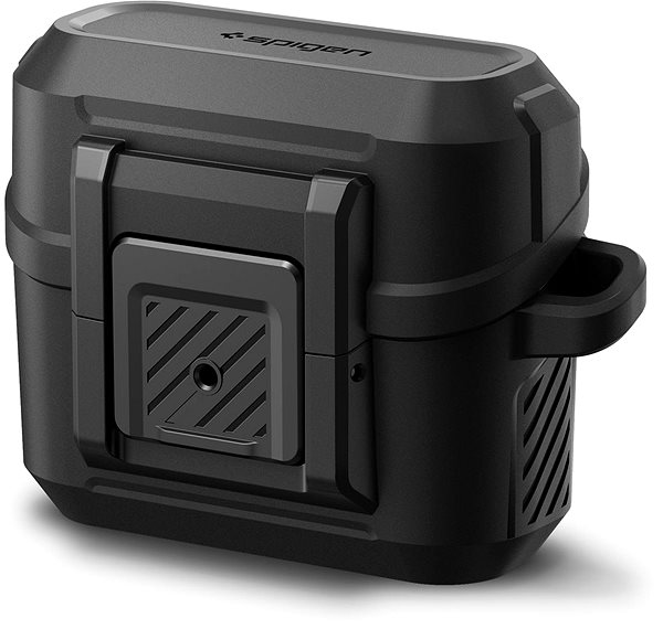 Headphone Case Spigen Lock Fit Matte Black Samsung Galaxy Buds 3 Pro/3 ...