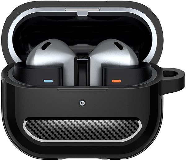 Headphone Case Spigen Rugged Armor Matte Black Samsung Galaxy Buds 3 Pro/3 ...