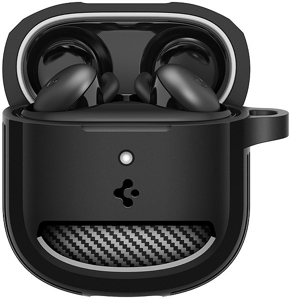 Headphone Case Spigen Rugged Armor Matte Black Google Pixel Buds 2a ...