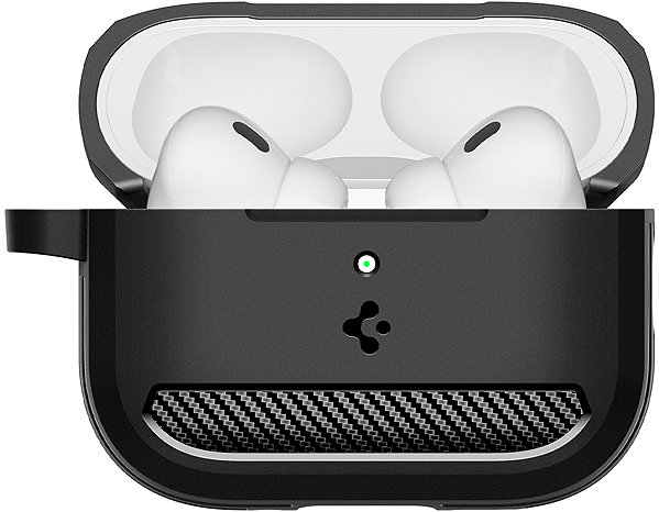 Headphone Case Spigen Rugged Armor Matte Black AirPods Pro 3 ...