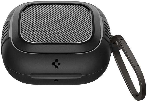 Headphone Case Spigen Rugged Armor Matte Black Apple Powerbeats Pro 2 ...