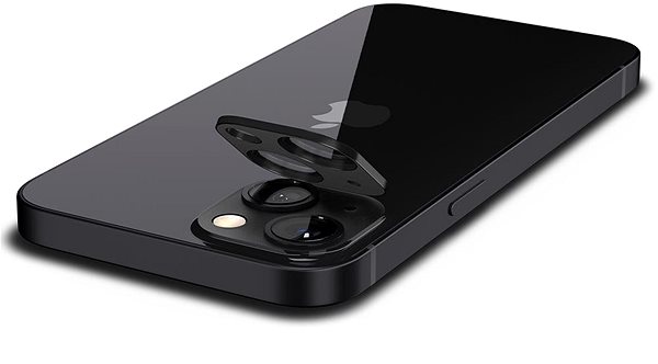 Schutzglas Spigen tR Optik Black 2er Pack für iPhone 13/13 mini Mermale/Technologie