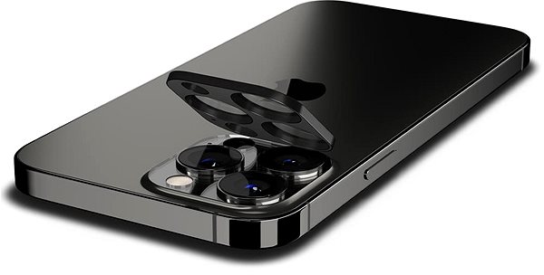 Schutzglas Spigen tR Optik Black 2er Pack für iPhone 13 Pro/13 Pro Max Mermale/Technologie