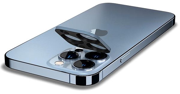Üvegfólia Spigen tR Optik 2 Pack Sierra Blue iPhone 13 Pro/13 Pro Max Jellemzők/technológia
