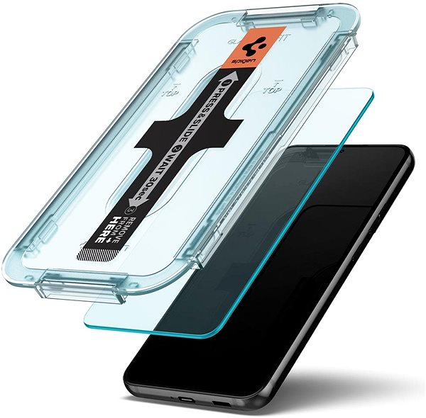 Ochranné sklo Spigen Glas.tR EZ Fit 2 Pack Samsung Galaxy S22+ 5G Vlastnosti/technológia