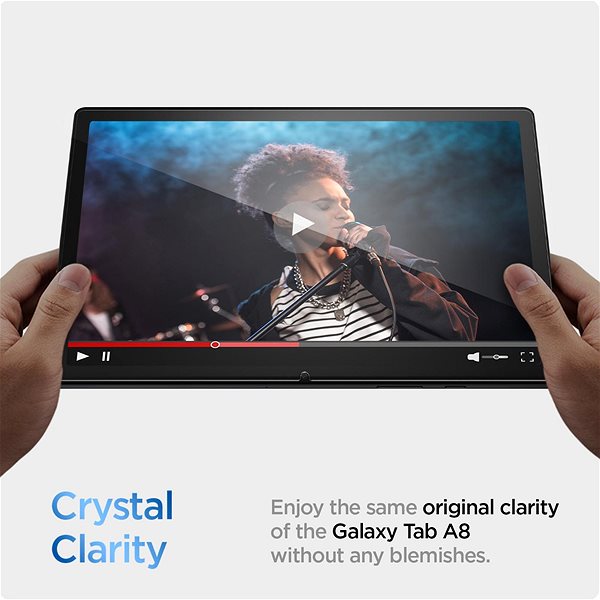 Schutzglas Spigen Glas. tR Slim 1 Stück Samsung Galaxy Tab A8 Mermale/Technologie