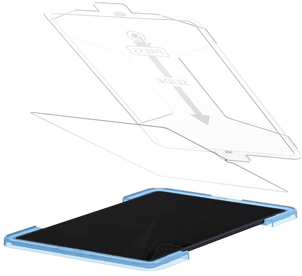 Schutzglas Spigen EZ Fit Glas. tR Slim 1 Pack Samsung Galaxy Tab S8 Ultra Mermale/Technologie