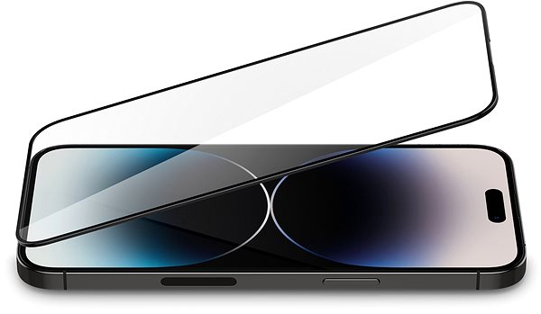 Ochranné sklo Spigen tR Slim HD 1 Pack FC Black iPhone 14 Pro Max ...