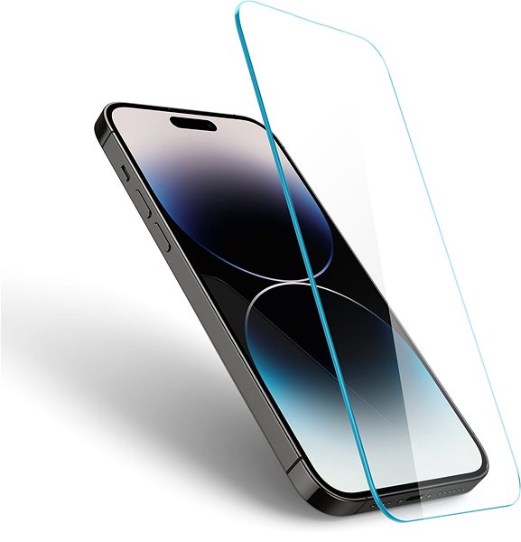 Glass Screen Protector Spigen tR Slim HD 1 Pack Transparency iPhone 14 Pro ...
