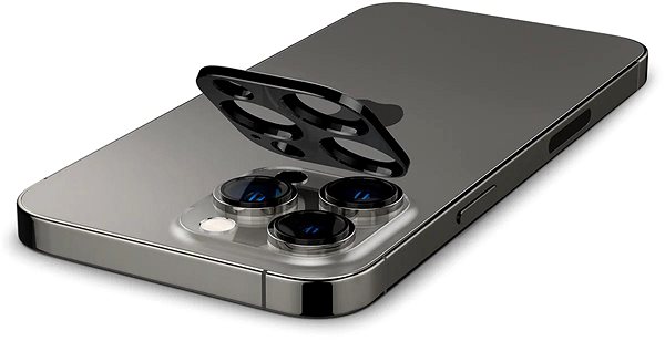 Ochranné sklo na objektív Spigen tR Optik 2 Pack Black iPhone 14 Pro/iPhone 14 Pro Max/15 Pro/15 Pro Max ...