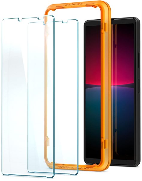 Üvegfólia Spigen Glass AlignMaster 2 Pack Sony Xperia 10 IV üvegfólia ...