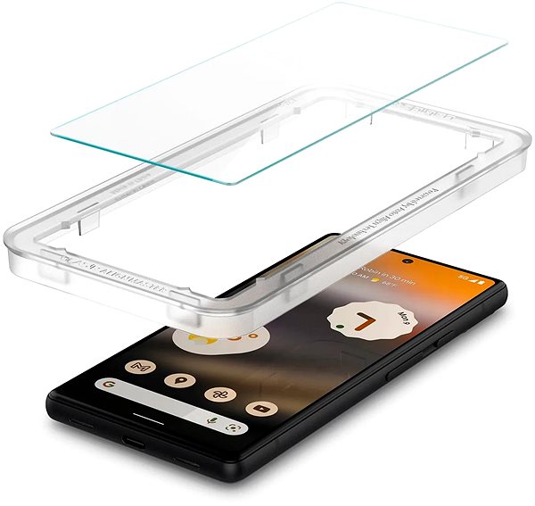 Üvegfólia Spigen Glass AlignMaster 2 Pack Clear Google Pixel 6a üvegfólia ...