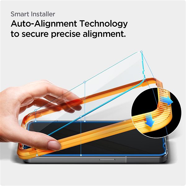 Schutzglas Spigen Glass AlignMaster 2 Pack Clear für Nothing Phone (1) Mermale/Technologie