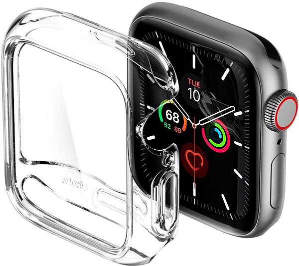 Glass Screen Protector Spigen Ultra Hybrid Clear Apple Watch SE 2022/6/SE/5/4 (44mm) ...