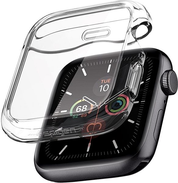 Glass Screen Protector Spigen Ultra Hybrid Clear Apple Watch SE 2022/6/SE/5/4 (44mm) ...