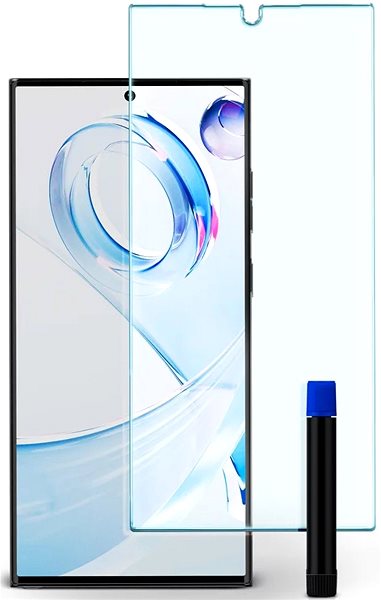 Üvegfólia Spigen Glass tR Platinum Tray 2.0 (1P) Transparency Samsung Galaxy S23 Ultra üvegfólia ...