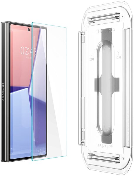 Glass Screen Protector Spigen Glass tR EZ Fit Cover 2 Pack Samsung Galaxy Z Fold6 ...