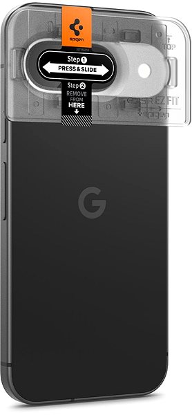 Objektiv-Schutzglas Spigen Glas tR EZ Fit Optik 2 Pack Kristallklar Google Pixel 9 ...