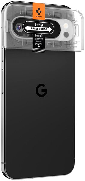 Objektiv-Schutzglas Spigen Glass tR EZ Fit Optik 2 Pack Crystal clear Google Pixel 9 Pro XL ...