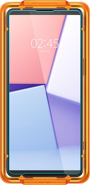 Glass Screen Protector Spigen Glass tR AlignMaster 2 Pack Sony Xperia 1 VI ...