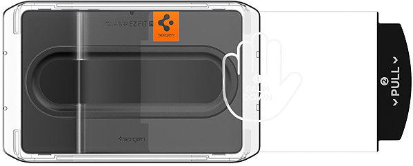 Glass Screen Protector Spigen Glass tR EZ Fit Pro 1 Pack Transparency Samsung Galaxy Tab S11 ...