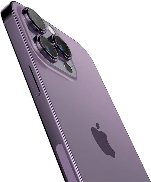 Kamera védő fólia Spigen Glass EZ Fit Optik Pro 2 Pack Deep Purple iPhone 14 Pro/iPhone 14 Pro Max ...