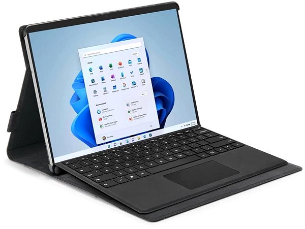 Laptop tok Spigen Stand Folio Black Microsoft Surface Pro 8/9 Jellemzők/technológia