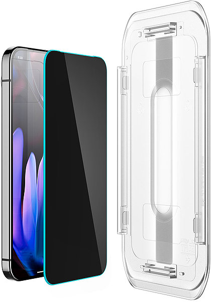 Glass Screen Protector Spigen Glass tR EZ Fit Privacy 2 Pack - Google Pixel 9/10 Pro/9/10 ...