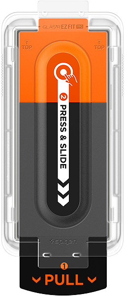 Glass Screen Protector Spigen Glass tR EZ Fit Pro HD 2 Pack Transparency Samsung Galaxy Z Fold 7 ...