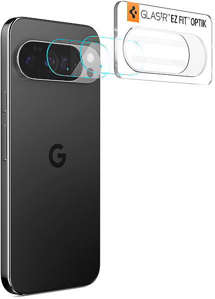 Kamera védő fólia Spigen Glass tR EZ Fit Optik 2 Pack, crystal clear - Google Pixel 10 Pro XL ...