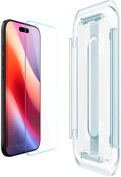 Glass Screen Protector Spigen Glass tR EZ Fit 2 Pack Transparency iPhone Air ...