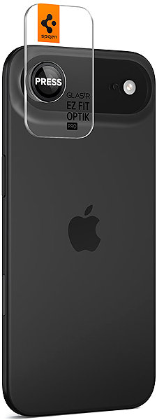 Objektiv-Schutzglas Spigen Glass tR EZ Fit Optik Pro 2 Pack Black - iPhone Air ...