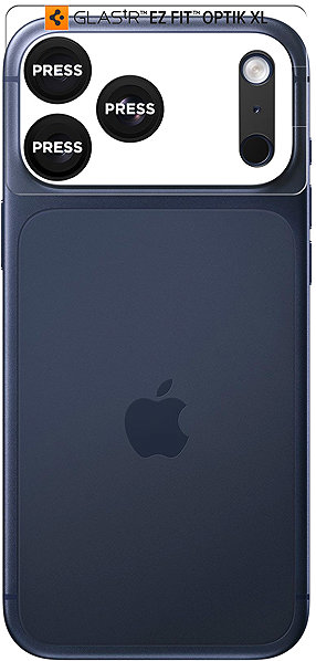 Objektiv-Schutzglas Spigen Glass tR EZ Fit Optik Pro XL 1 Pack Black iPhone 17 Pro Max ...