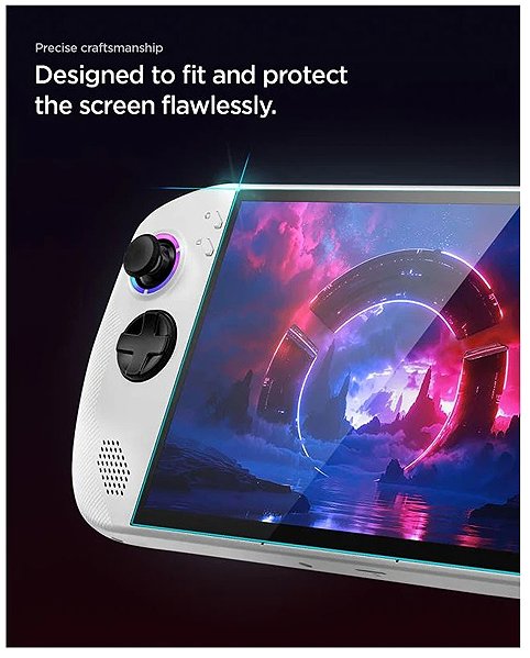 Glass Screen Protector Spigen Glass tR Slim 2 Pack Lenovo Legion Go S ...