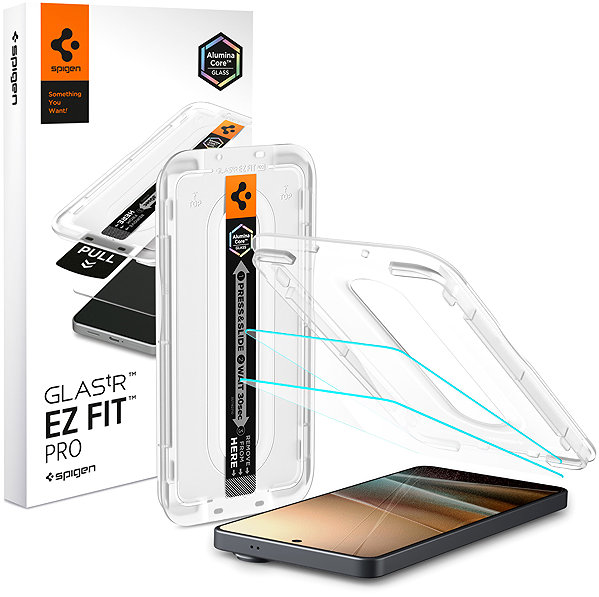 Glass Screen Protector Spigen Glass tR EZ Fit Pro Anti Reflection 2 Pack Transparency Samsung Galaxy S26 Ultra ...