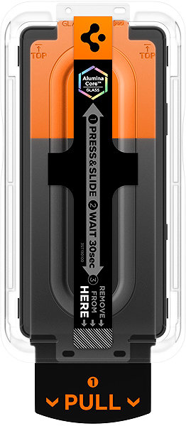 Glass Screen Protector Spigen Glass tR EZ Fit Pro 2 Pack Transparency Sony Xperia 10 VII ...