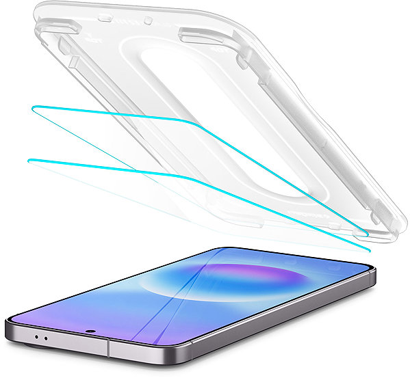 Glass Screen Protector Spigen Glass tR EZ Fit Pro 2 Pack Samsung Galaxy A57 5G ...