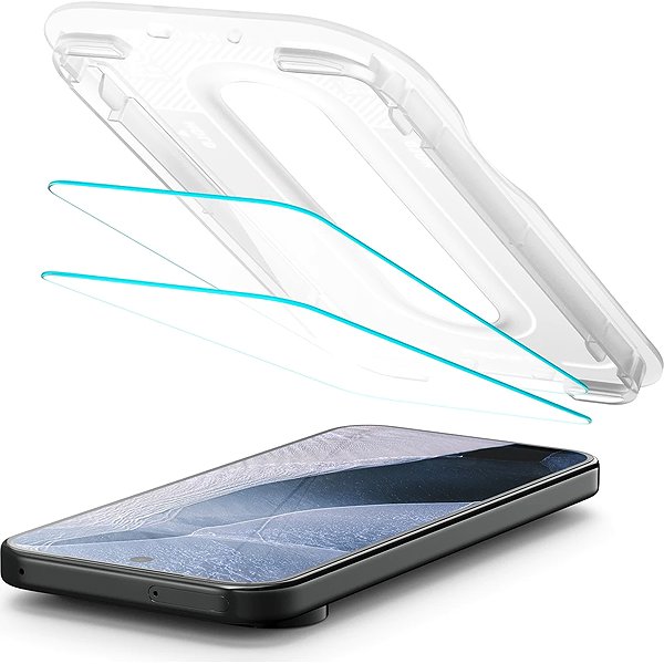Glass Screen Protector Spigen Glass TR EZ Fit Pro 2-Pack for Google Pixel 11 Pro XL ...