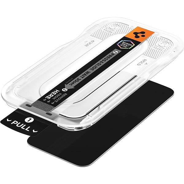 Glass Screen Protector Spigen Glass TR EZ Fit Pro Privacy 2-Pack for Google Pixel 11 Pro XL/10 Pro XL/9 Pro XL ...