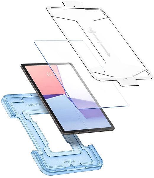 Schutzglas Spigen Glass tR EZ Fit 1 Pack Samsung Galaxy Tab S9 ...
