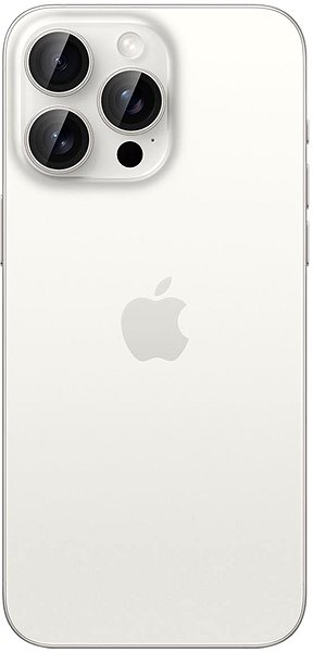 Schutzglas Spigen Glass tR EZ Fit Optik Pro 2 Pack White Titanium iPhone 15 Pro/15 Pro Max ...