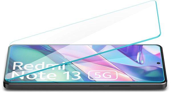 Glass Screen Protector Spigen Glass tR Slim 2 Pack Xiaomi Redmi Note 13 5G ...