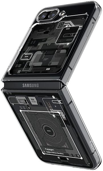 Puzdro na mobil Spigen Air Skin Zero One Samsung Galaxy Z Flip5 ...
