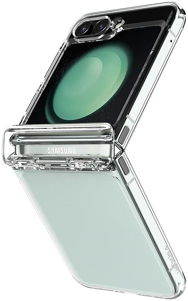 Mobiltelefon tok Spigen Thin Fit Pro Crystal Clear Samsung Galaxy Z Flip5 tok ...