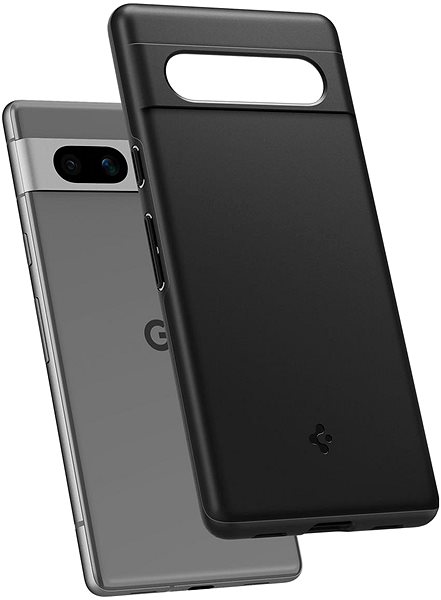 Mobiltelefon tok Spigen Thin Fit Google Pixel 7a fekete tok ...