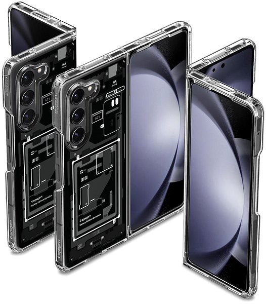 Mobiltelefon tok Spigen Ultra Hybrid Zero One Samsung Galaxy Z Fold5 tok ...