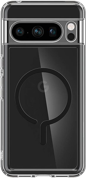 Handyhülle Spigen Ultra Hybrid OneTap Metal Ring MagSafe Black Google Pixel 8 Pro ...