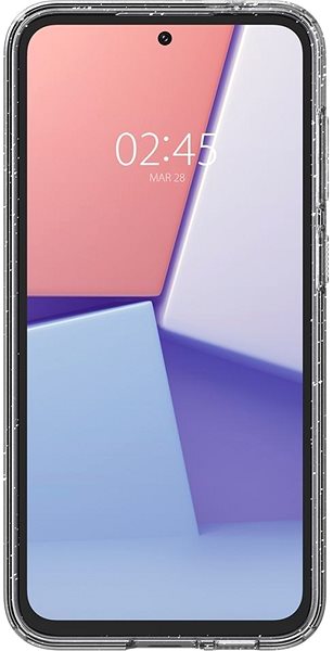 Handyhülle Spigen Liquid Crystal Glitter Crystal Quartz Samsung Galaxy S23 FE ...